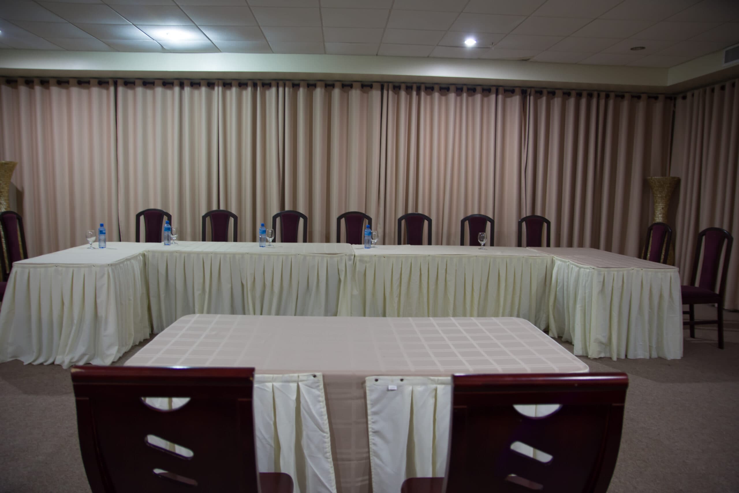 Private events conference setup